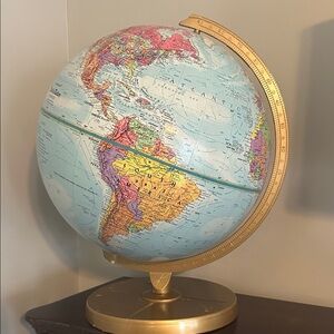 Vintage Replogle World Nation Series 12" Globe